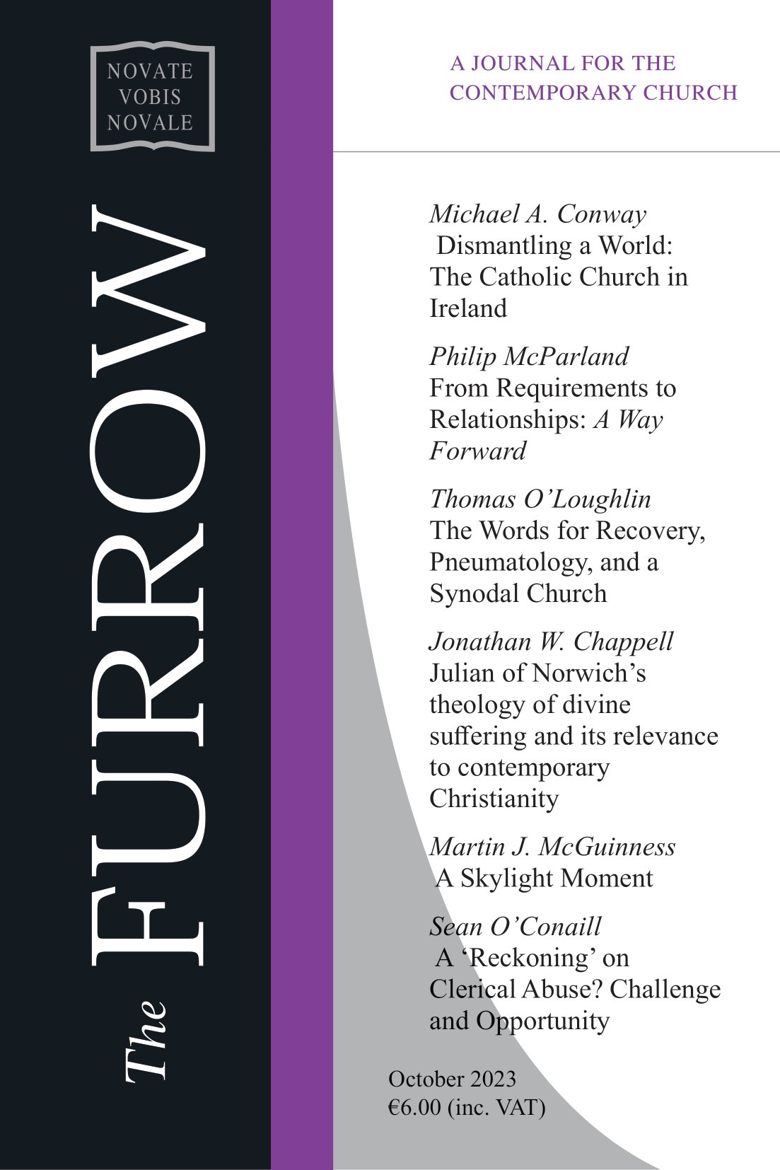 The Furrow October 2023 cover image